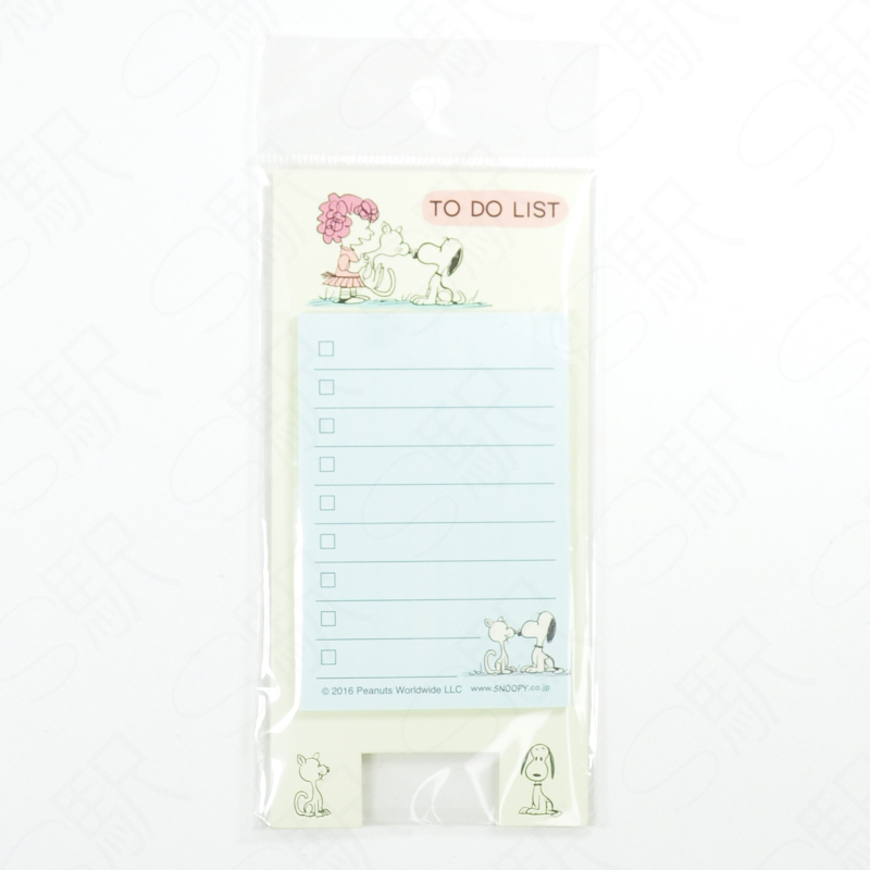 Sun-Star Stationery Sticky Notes x PEANUTS Snoopy [S2808439] TO DO LIST